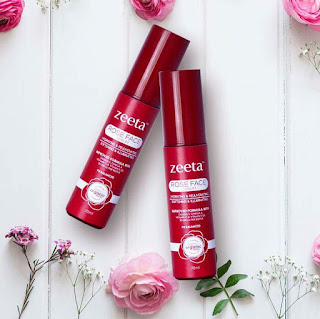 Rose Face Serum Zeeta Produk Terbaik Hilabgkan Jeragat dan Parut Jerawat