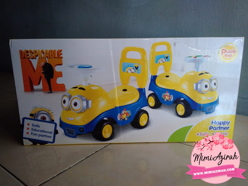 Despicable Me Toy Car Untuk Adhwa