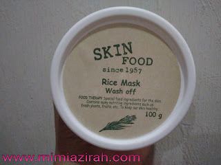 Skin Food Rice Mask Wash Off