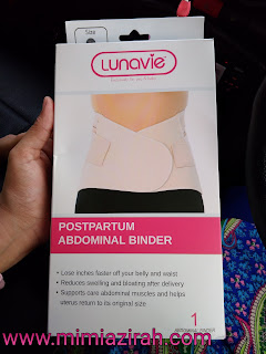 Lunavie Postpartum Abdominal Binder Bengkung moden, Bengkung Lunavie