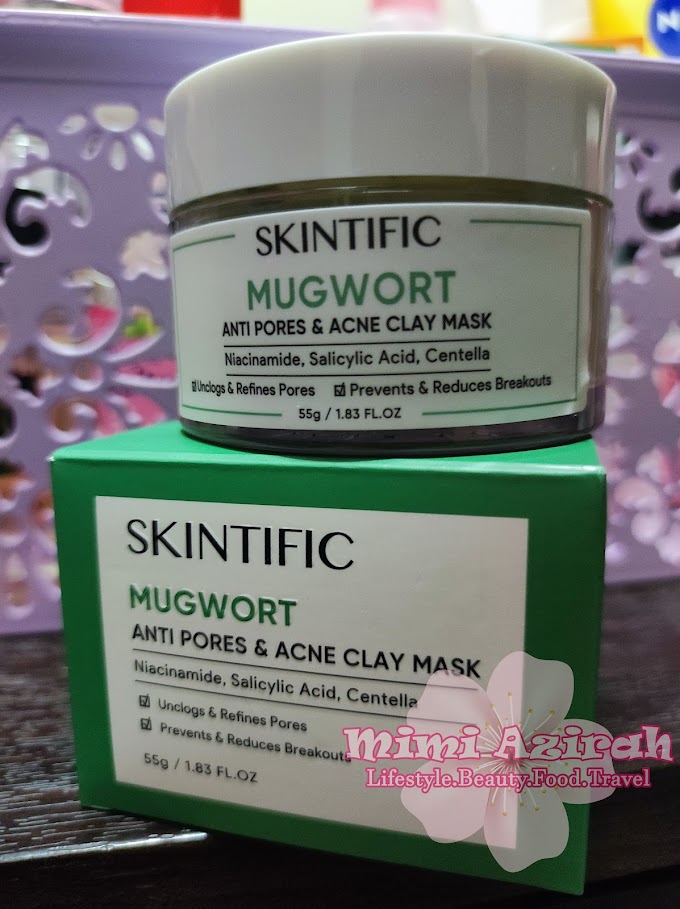 Skintific Mugwort Anti Pores and Acne Clay Mask Produk Viral Tiktok